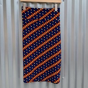 NWT Lularoe Cassie Print Pencil Skirt 2XL